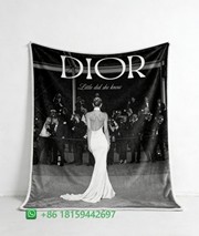 Dior Throw Blankets